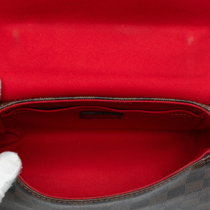 Louis Vuitton Damier Ebene Croisette Marron