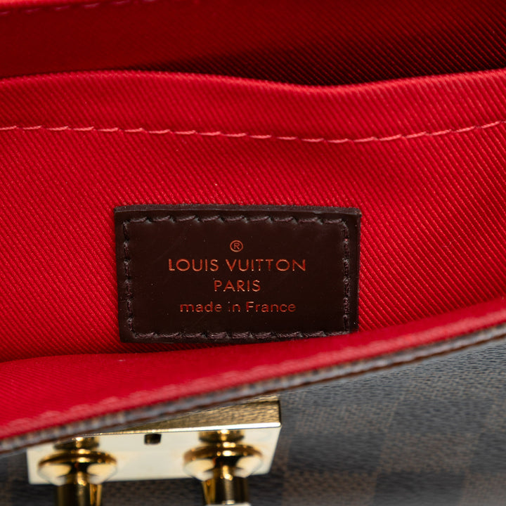 Louis Vuitton Damier Ebene Croisette Marron
