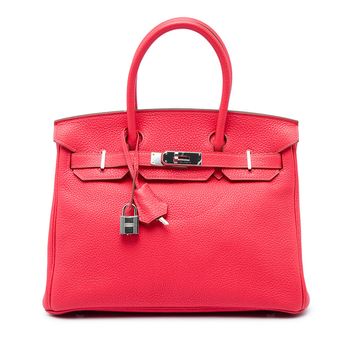Birkin Retourne 30 Clémence Rouge