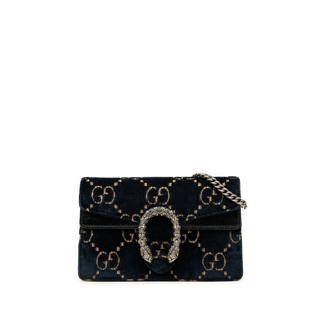 GG Dionysus Sac Mini Bleu