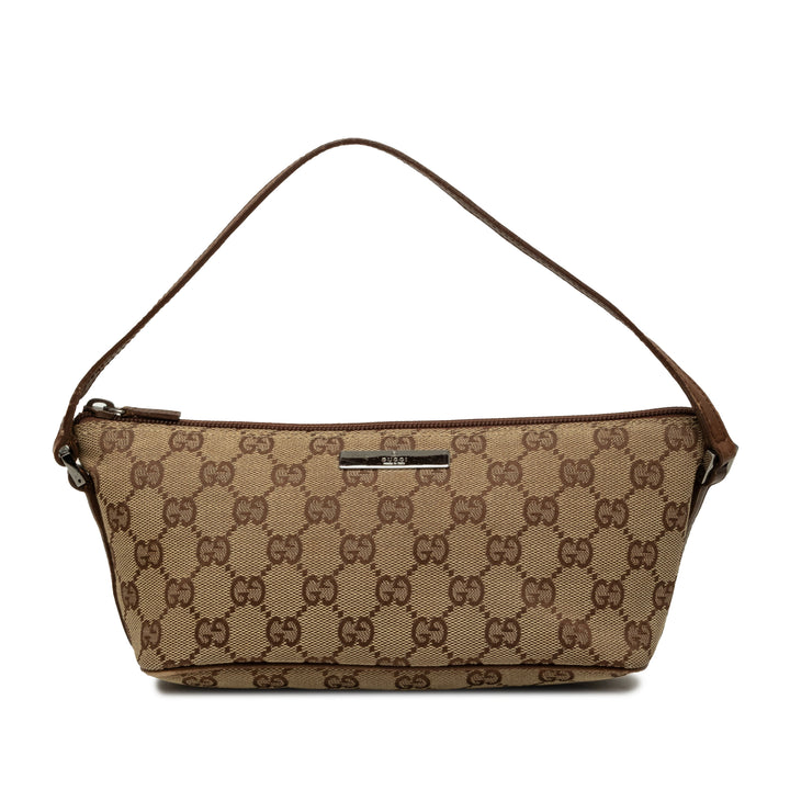 Gucci Sac porté épaule GG Boat Beige – vue principale – GABY PARIS