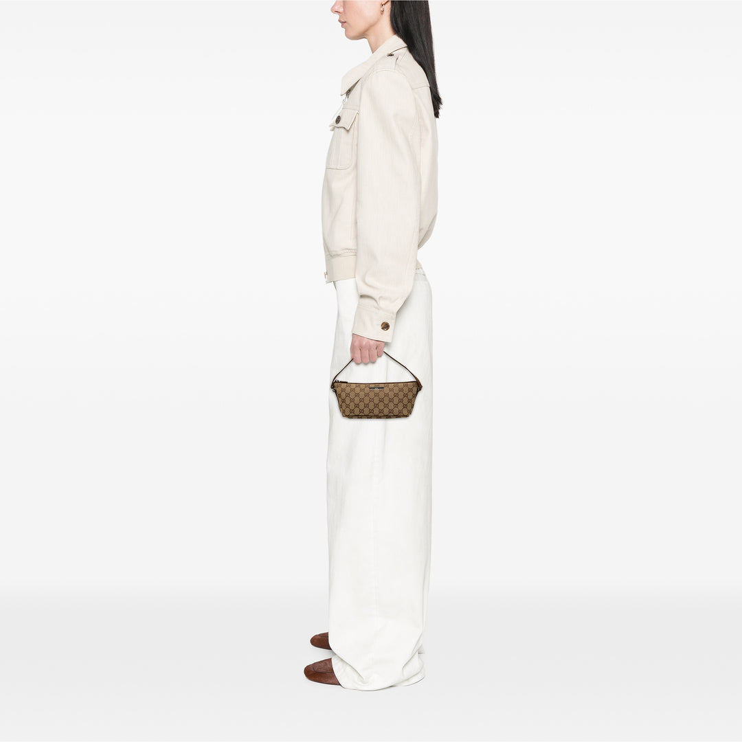 Gucci Sac porté épaule GG Boat Beige – vue 8 – GABY PARIS