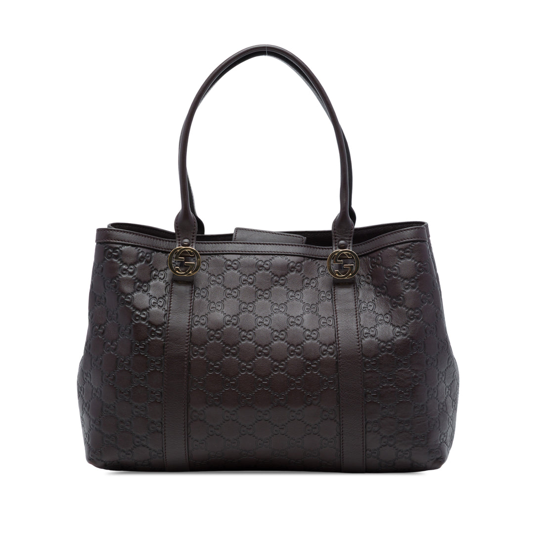 Guccissima Miss GG Cabas Violet