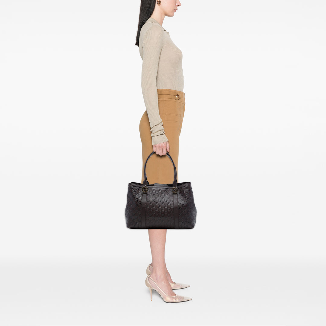 Guccissima Miss GG Cabas Violet