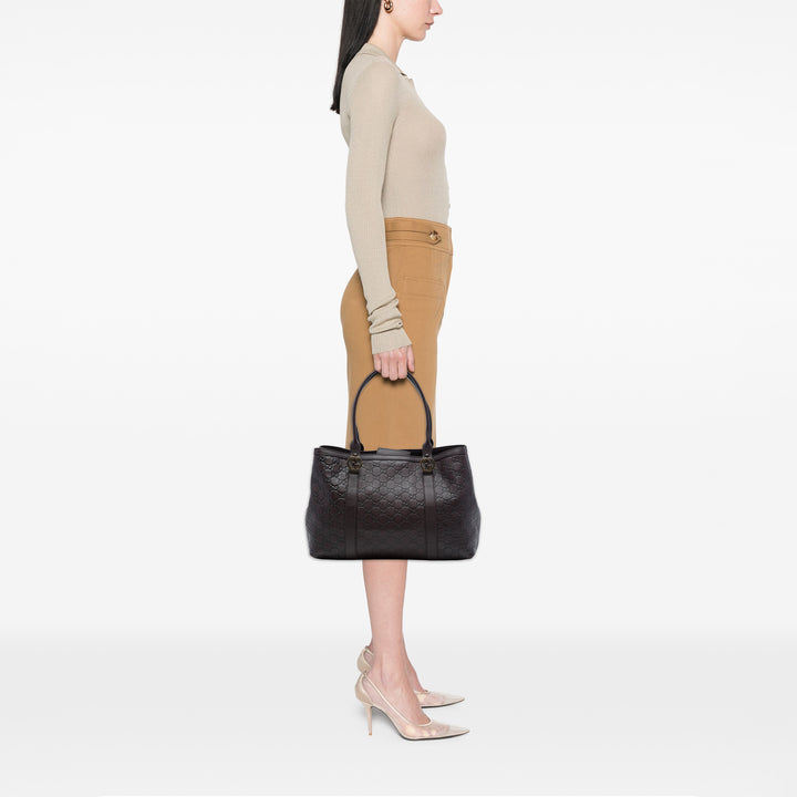 Guccissima Miss GG Cabas Violet
