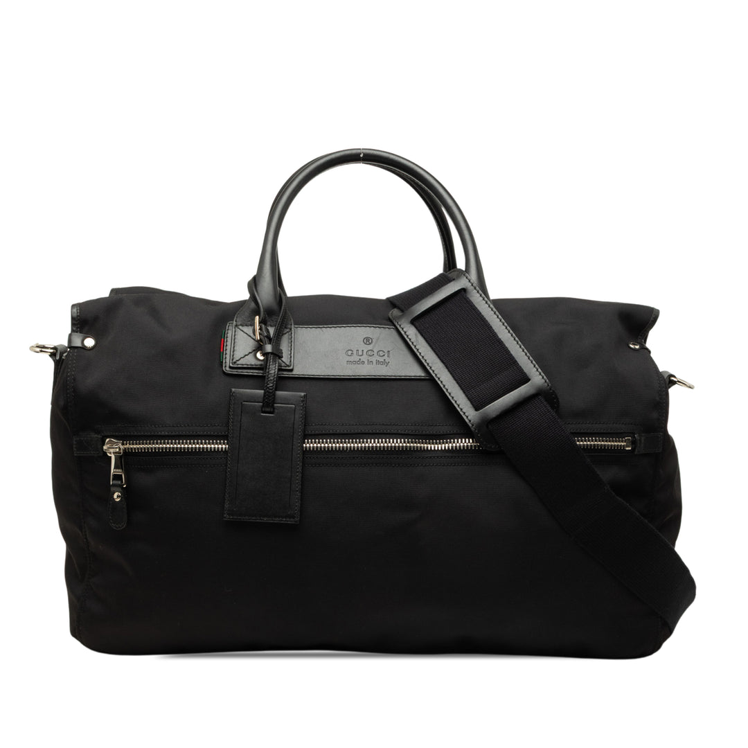 Gucci Web Sac de voyage Noir – vue principale – GABY PARIS