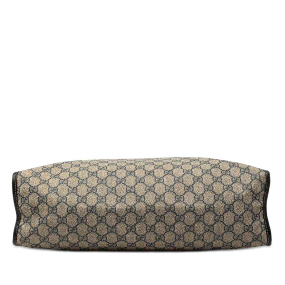 Gucci Web Cabas GG Supreme Beige