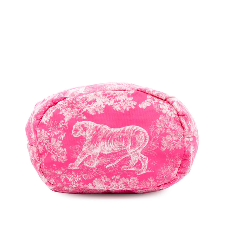 DiorTravel Sauvage Toile De Jouy Technical Fabric Pouch Pink - Gaby Paris
