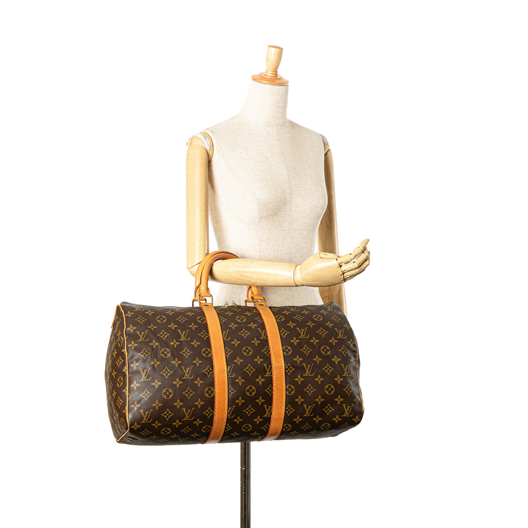 Monogram Keepall 45 Brown - Gaby Paris