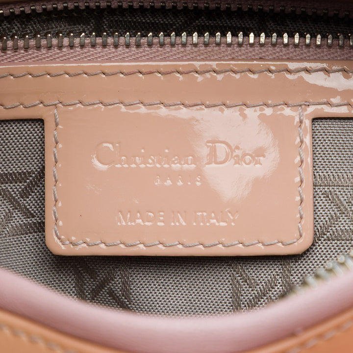 Dior Lady Dior Cannage Moyen Marron – vue 5 – GABY PARIS