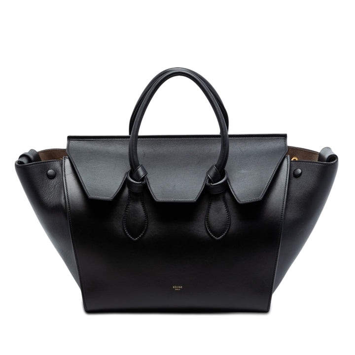 Celine Medium Smooth Cuir de veau Tie Knot Cabas