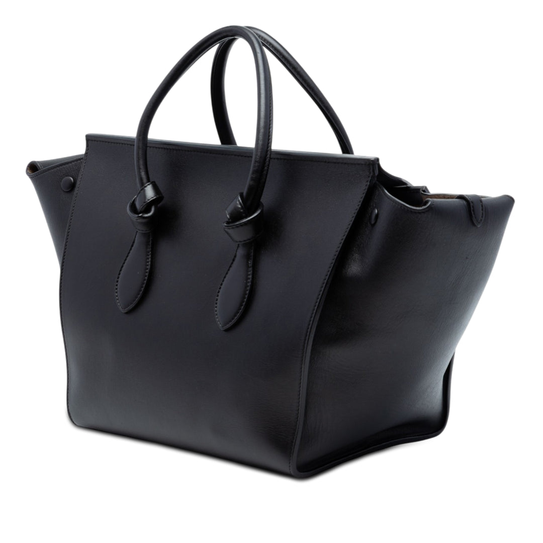 Celine Medium Smooth Cuir de veau Tie Knot Cabas