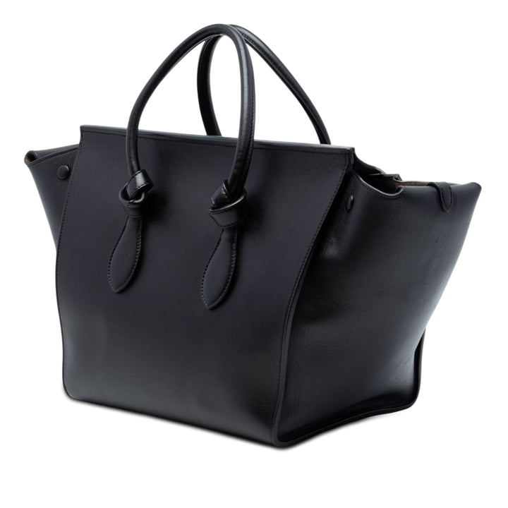 Celine Medium Smooth Cuir de veau Tie Knot Cabas