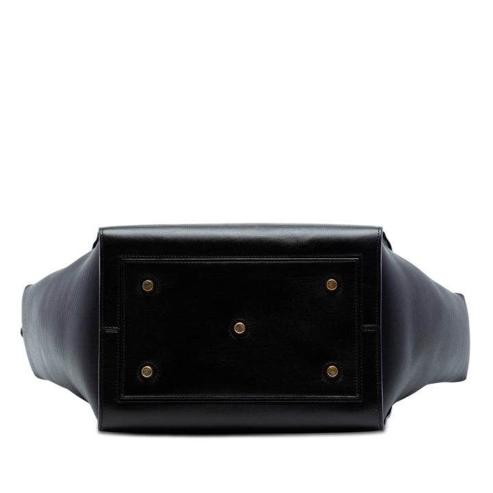 Celine Medium Smooth Cuir de veau Tie Knot Cabas