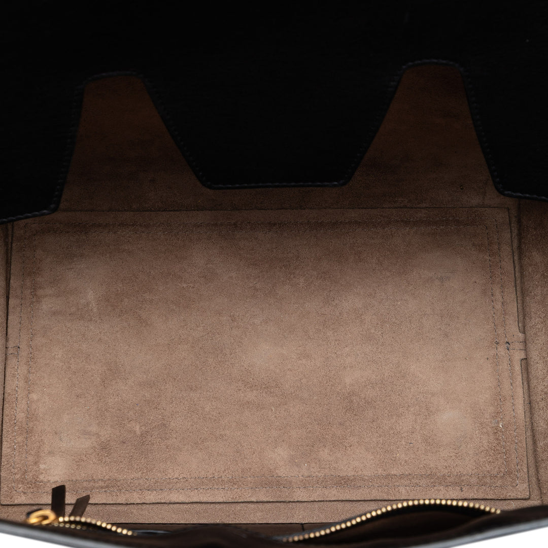 Celine Medium Smooth Cuir de veau Tie Knot Cabas
