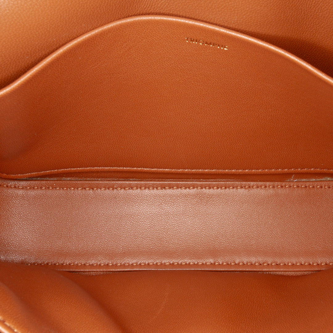 Celine Shiny Cuir de veau Claude Sac bandoulière Marron – GABY PARIS Authentique