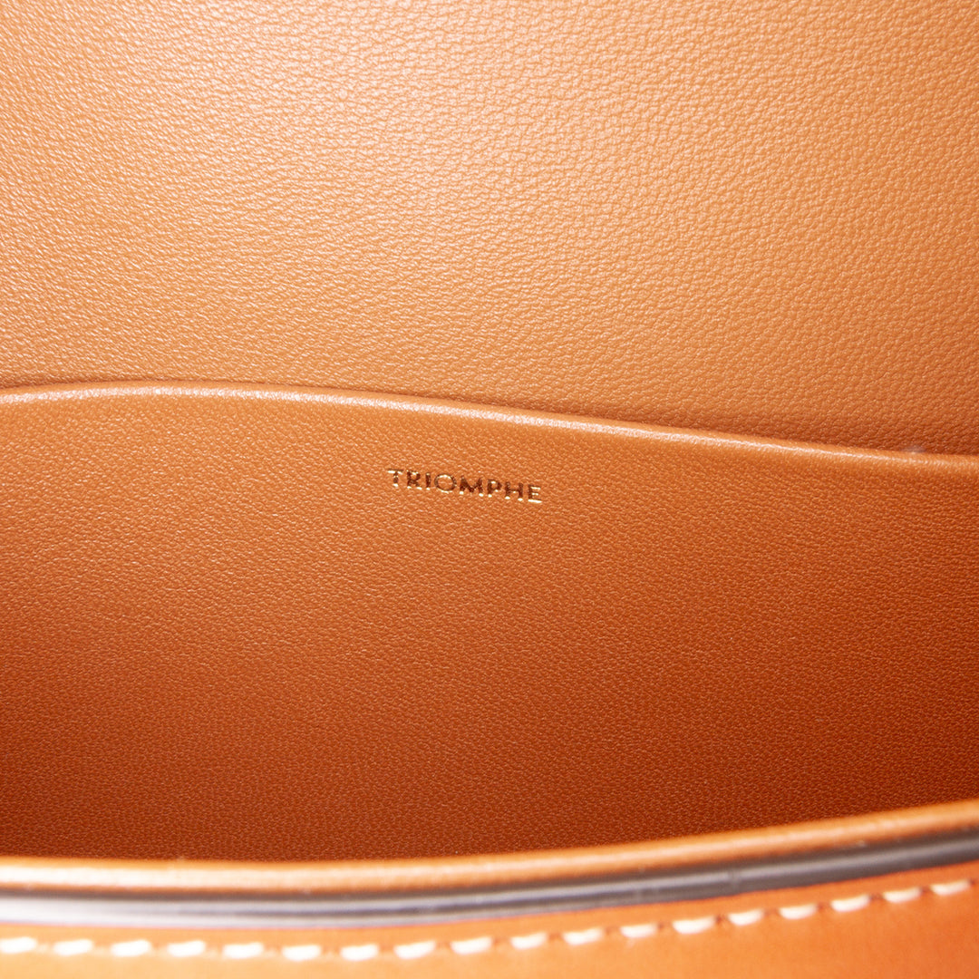 Celine Shiny Cuir de veau Claude Sac bandoulière Marron – GABY PARIS Authentique