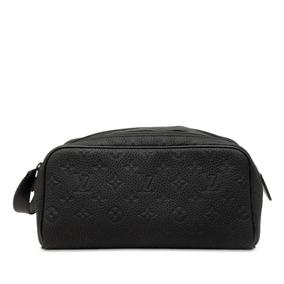 Shadow Locker Dopp Kit Pochette Monogram Noir