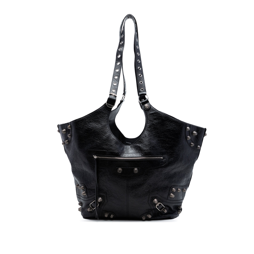 Balenciaga Large Arena Cuir d’agneau Le Cagole Carry All Cabas