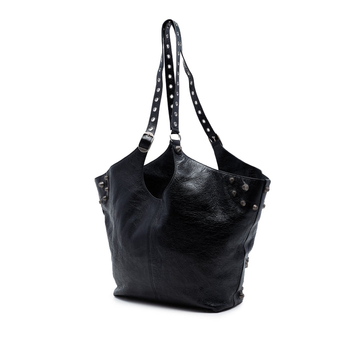 Balenciaga Large Arena Cuir d’agneau Le Cagole Carry All Cabas