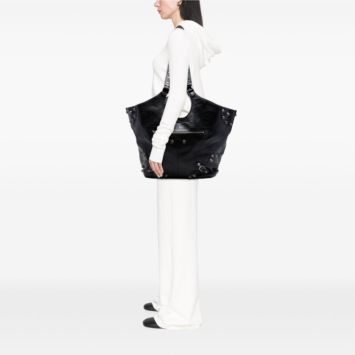 Balenciaga Large Arena Cuir d’agneau Le Cagole Carry All Cabas