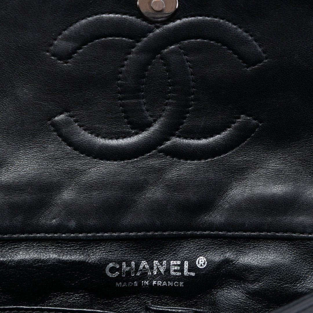 Chanel Paris Edinburgh Medium Cuir d’agneau Coco Sporran à rabat