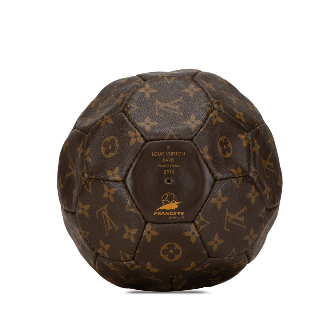 Monogram FIFA World Cup France Soccer Ball Brown - Gaby Paris