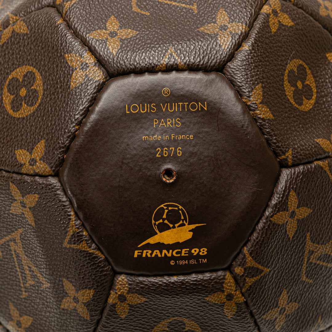 Monogram FIFA World Cup France Soccer Ball Brown - Gaby Paris