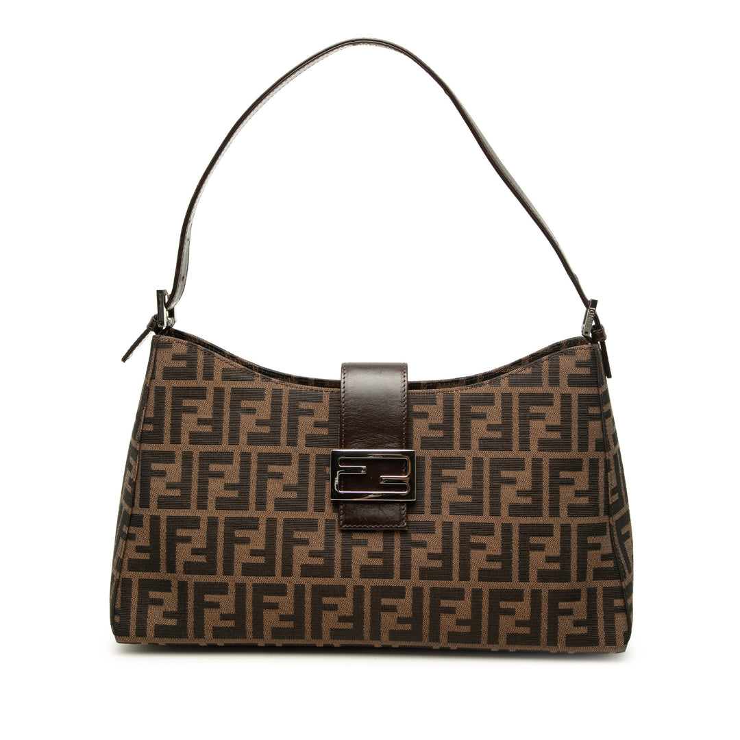 Fendi Zucca Sac Marron – vue principale – GABY PARIS