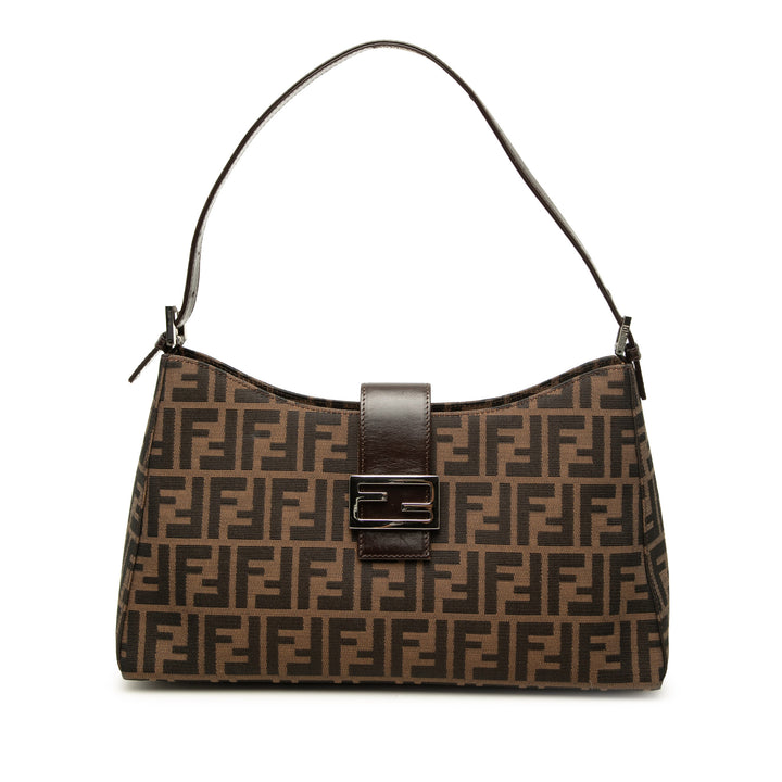 Fendi Zucca Sac Marron – vue principale – GABY PARIS