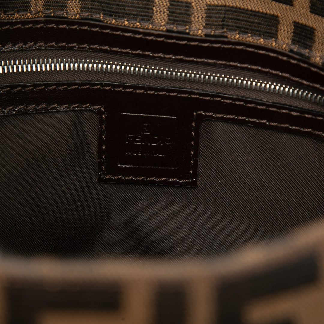 Fendi Zucca Sac Marron – vue 5 – GABY PARIS