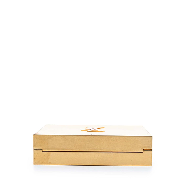Saint Laurent Acrylic Tuxedo Boîte Pochette avec chaîne