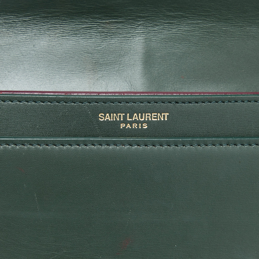 Cassandra Fermoir Sac Cuir de veau lisse Vert