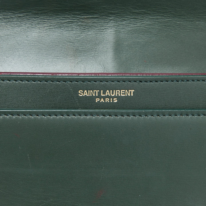 Cassandra Fermoir Sac Cuir de veau lisse Vert