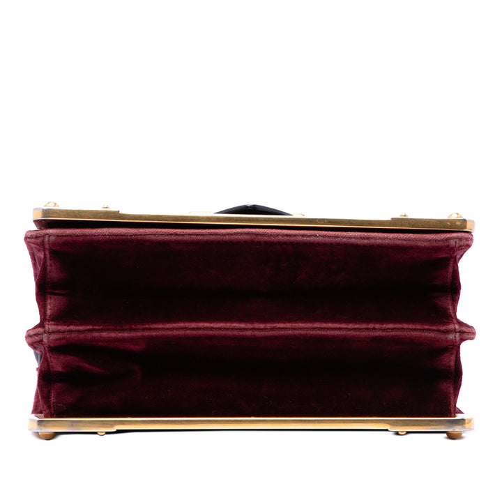 Prada Velours Cahier Sac porté croisé