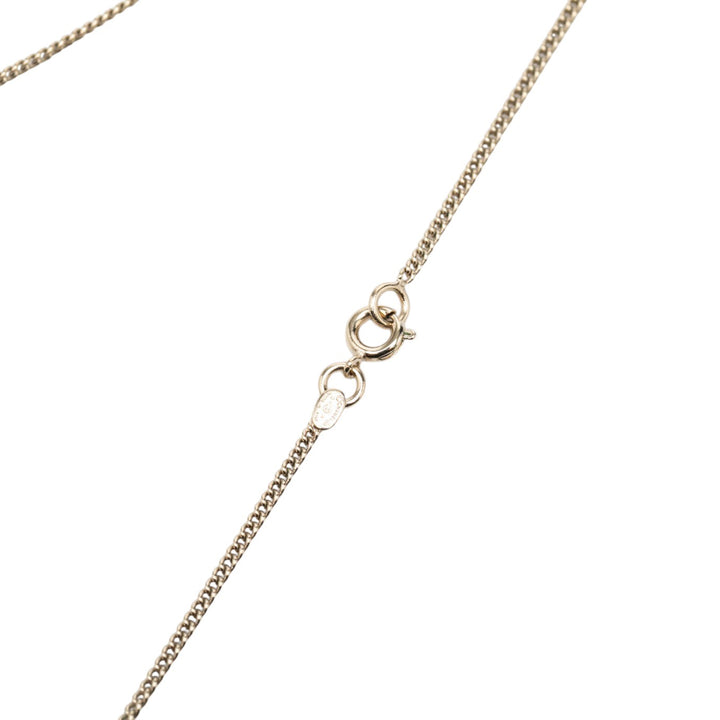 Chanel CC plaqué Strass Resin Lipstick Pendant Collier