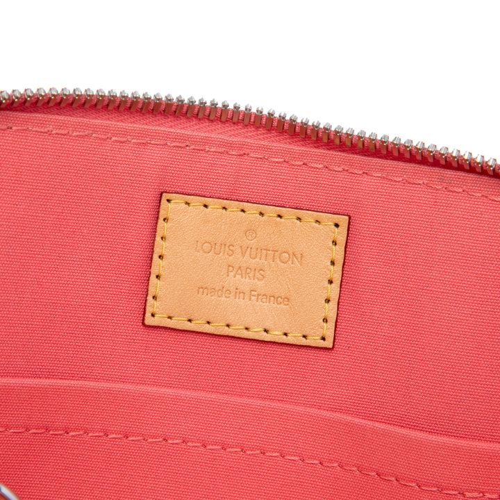 Louis Vuitton Alma BB Cuir verni Monogram Orange – vue 5 – GABY PARIS