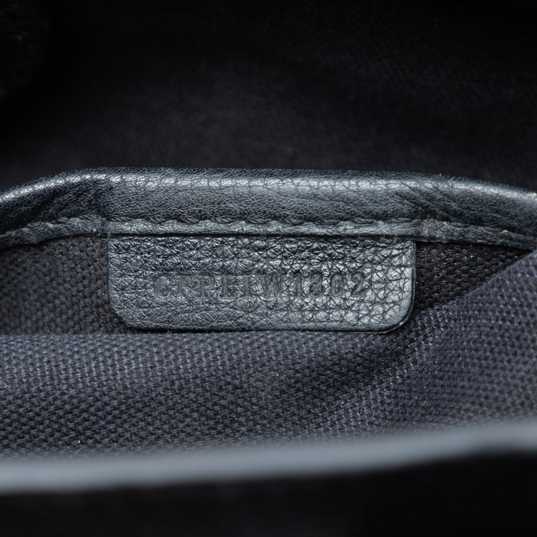 House Check Banner Mittlere Tasche Schwarz