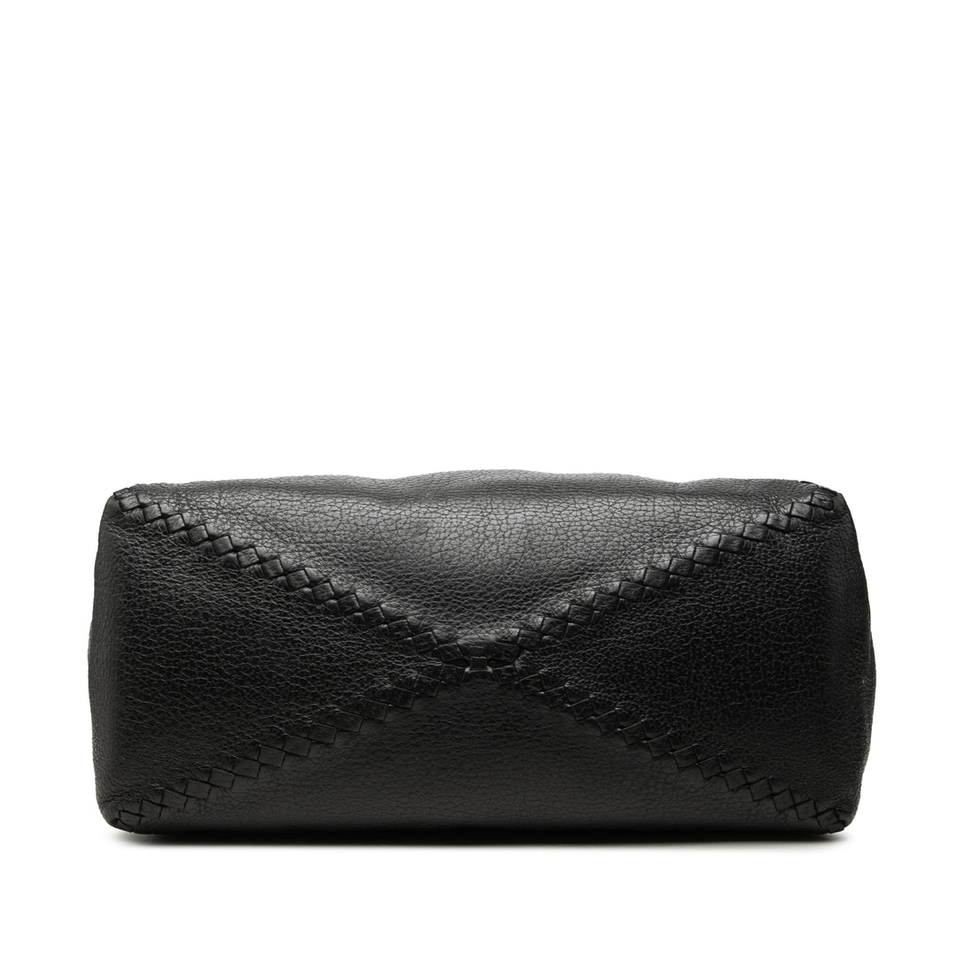 Bottega Veneta Sac de voyage Intrecciato à finitions Cervo zippé de voyage Noir – vue 3 – GABY PARIS