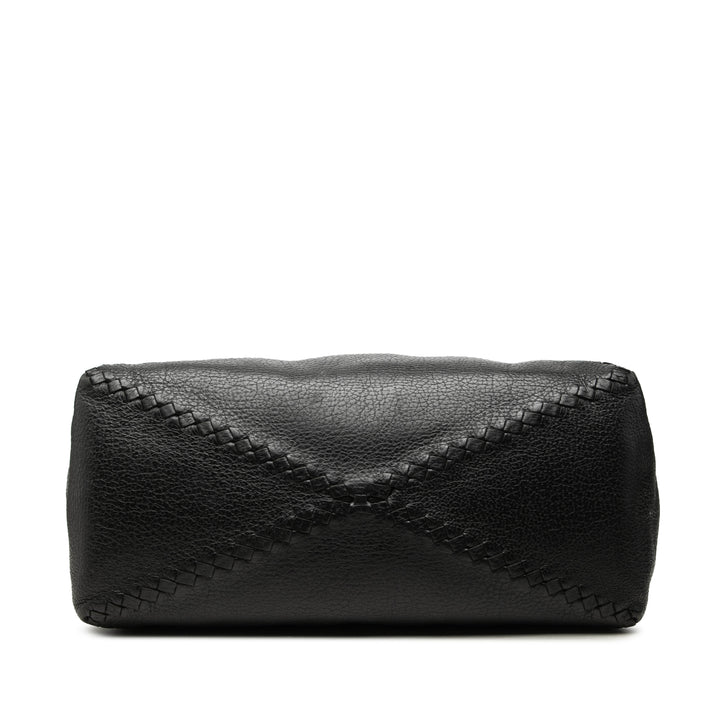 Bottega Veneta Sac de voyage Intrecciato à finitions Cervo zippé de voyage Noir – vue 3 – GABY PARIS