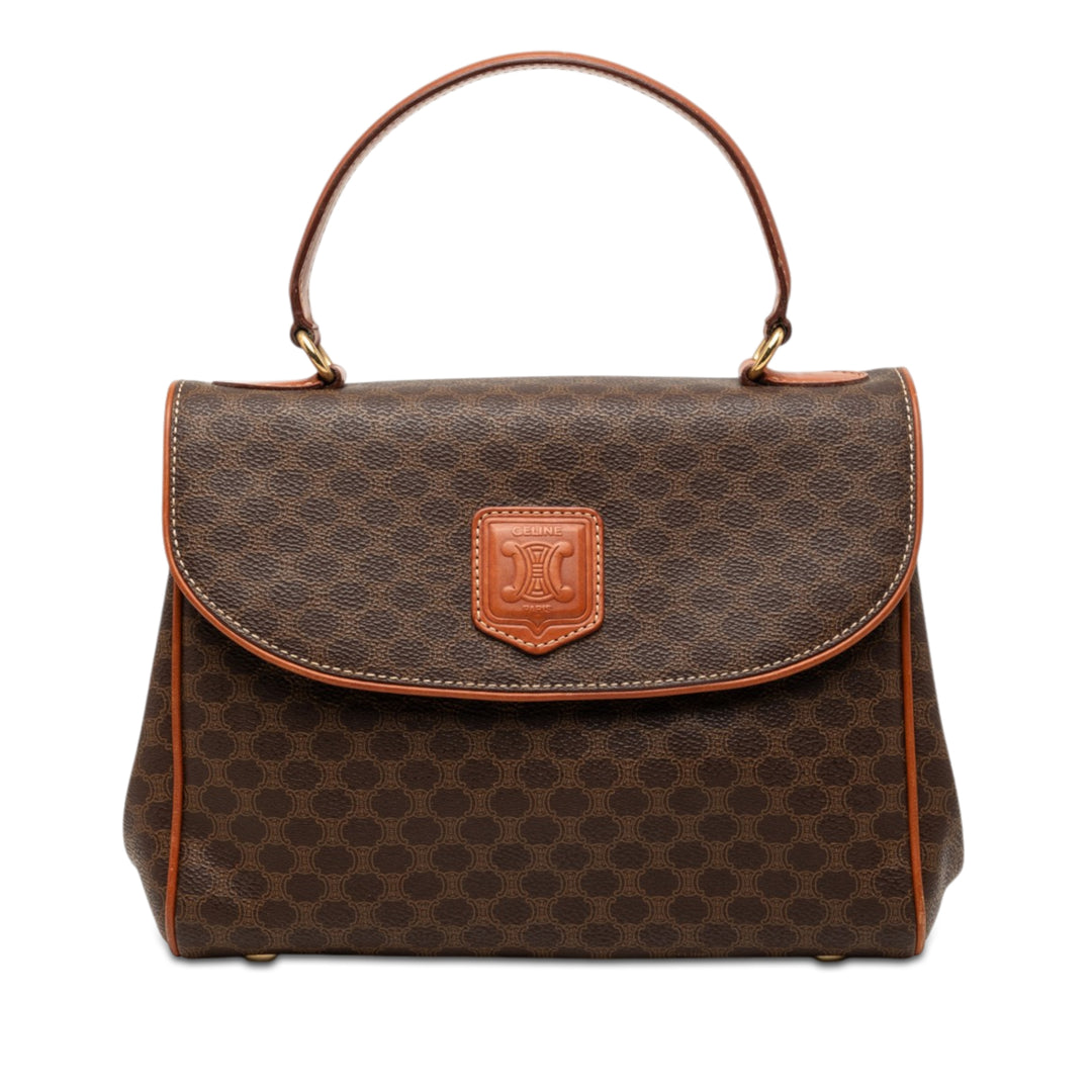 Celine Macadam Coated Toile Sac à main