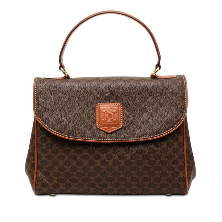 Celine Macadam Coated Toile Sac à main