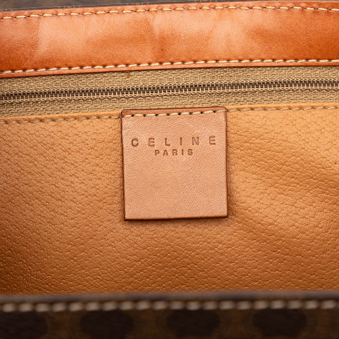 Celine Macadam Coated Toile Sac à main