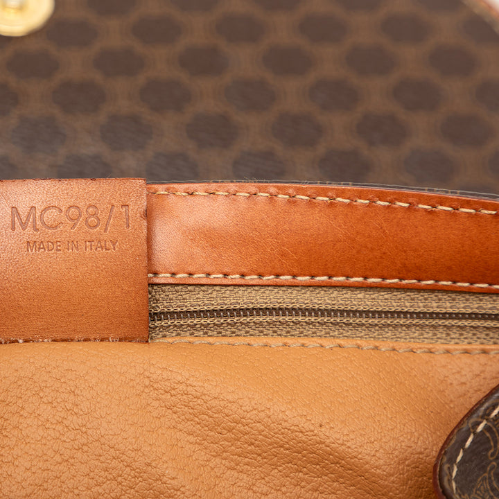 Celine Macadam Coated Toile Sac à main