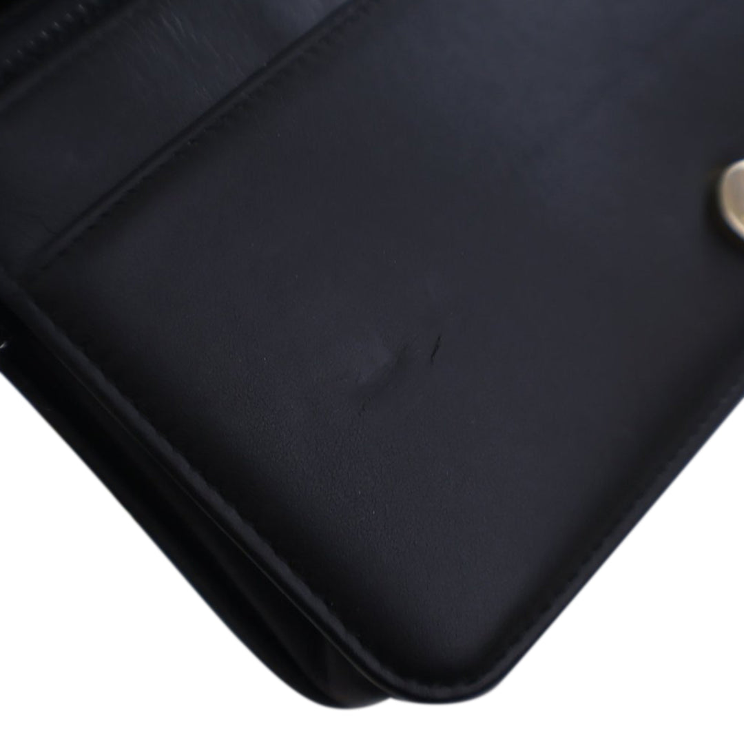 Chanel Matelassé Caviar Boy Wallet on Chain