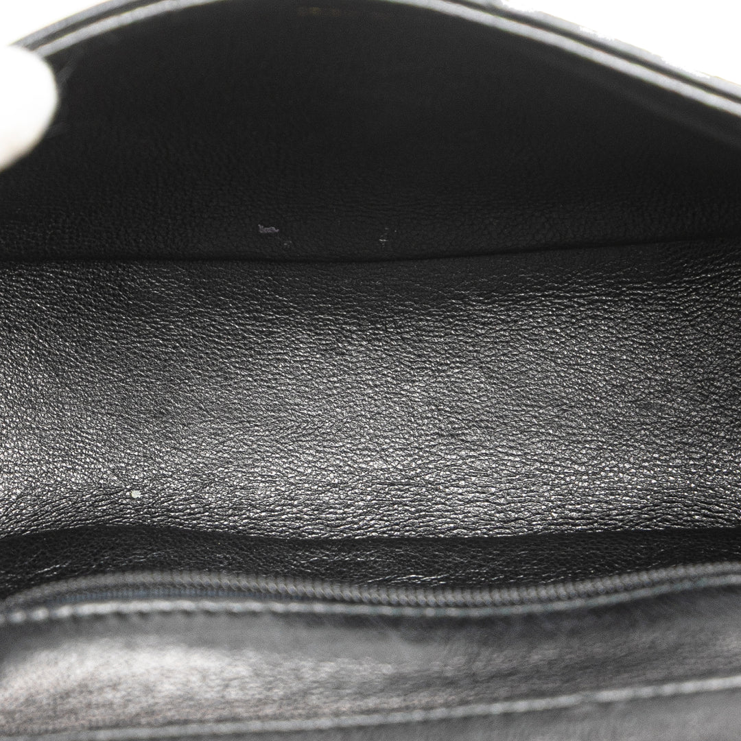 Mini CC Quilted Lambskin Single Flap Black - Gaby Paris