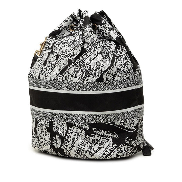 Dior Technical Plan de Paris DiorTravel Cordon Pochette Noir – vue 2 – GABY PARIS