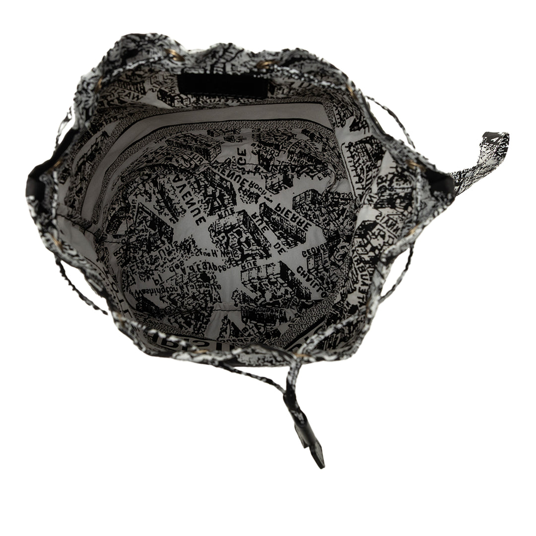 Dior Technical Plan de Paris DiorTravel Cordon Pochette Noir – vue 4 – GABY PARIS
