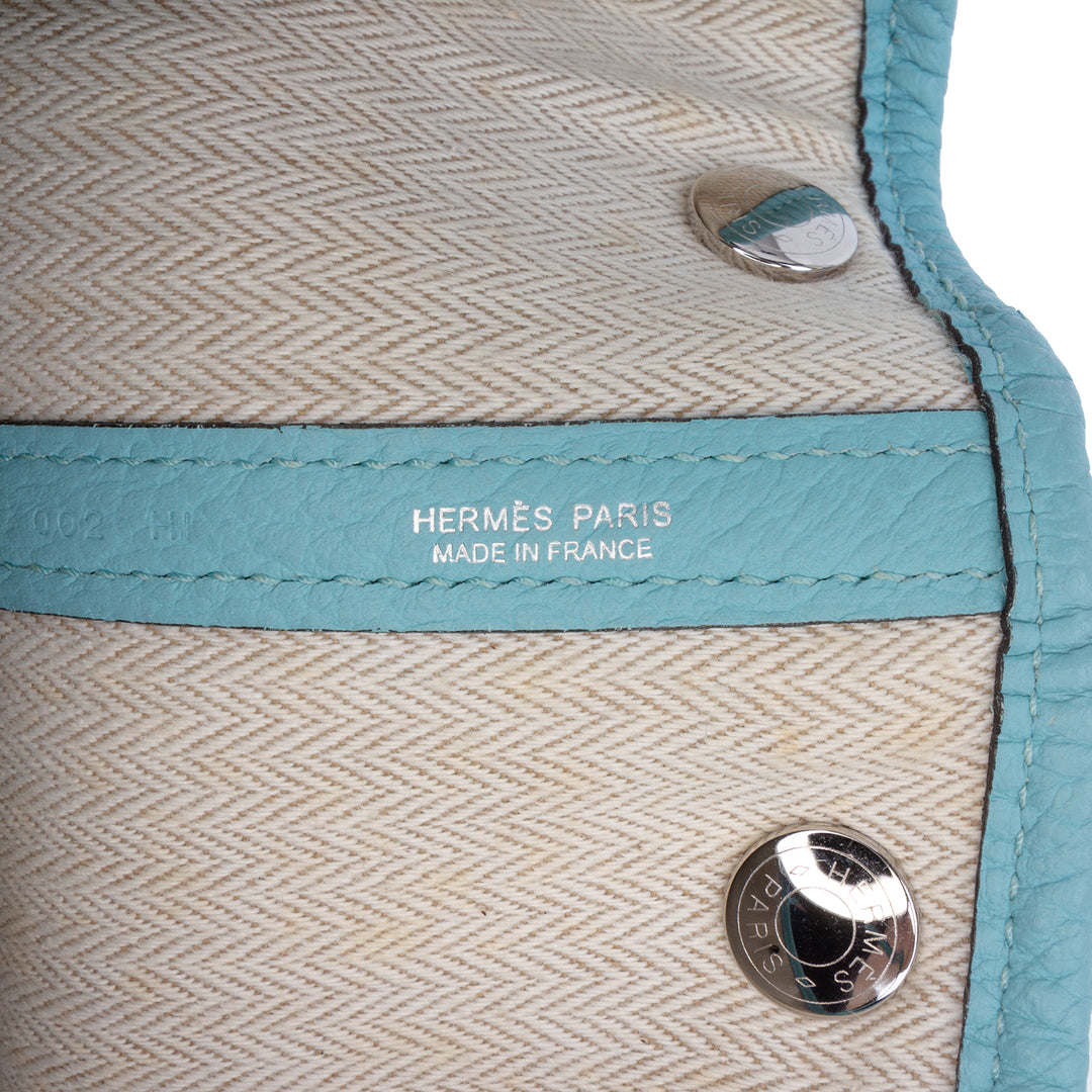 Hermès Negonda Garden Party 30 Bleu
