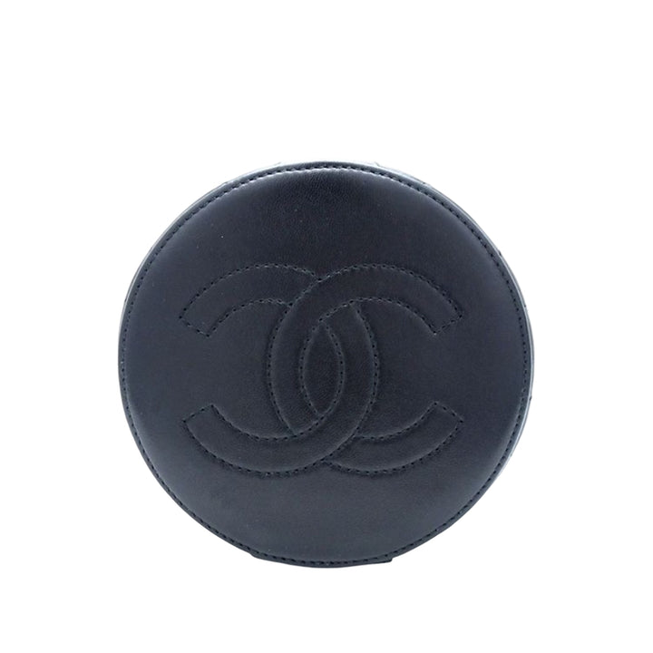 Chanel Matelassé Side Note Vanity Petit Cuir d'agneau